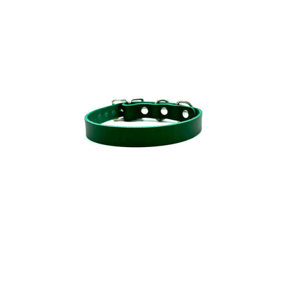 Classic Italian Leather Dog Collar