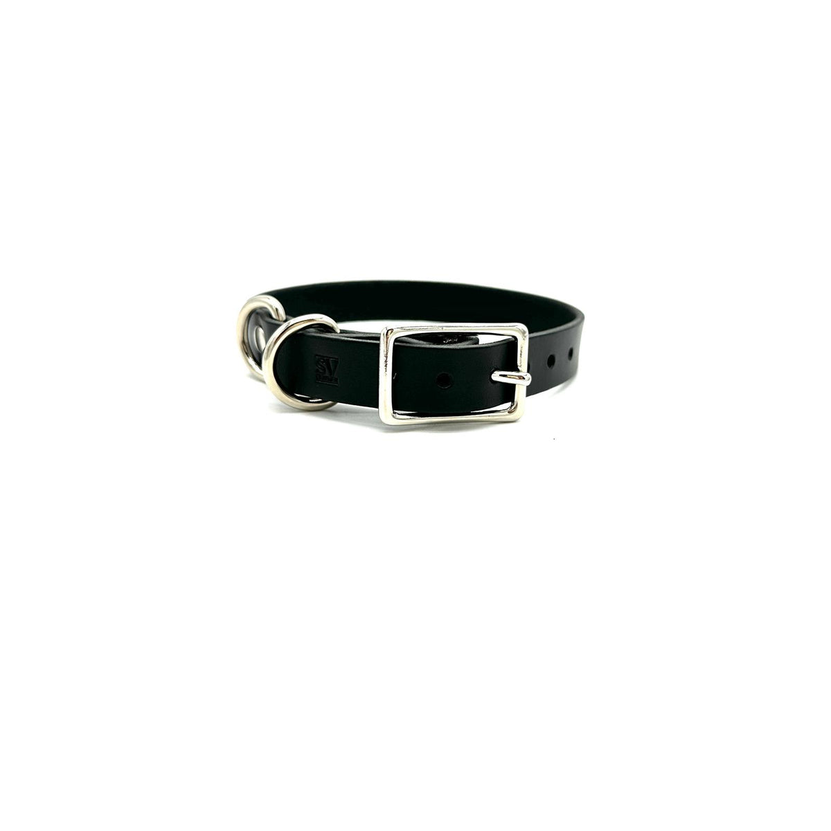 Classic Italian Leather Dog Collar