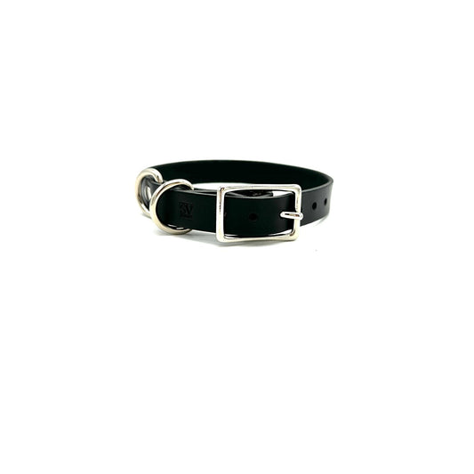 Classic Italian Leather Dog Collar