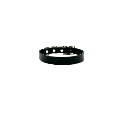 Classic Italian Leather Dog Collar