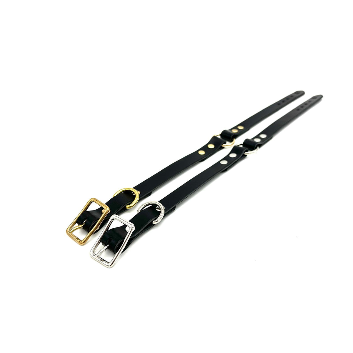 Italian Leather O-Ring Dog Collar