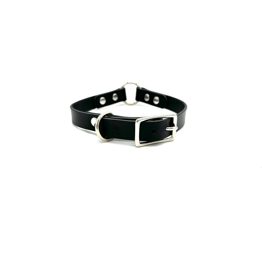 Italian Leather O-Ring Dog Collar