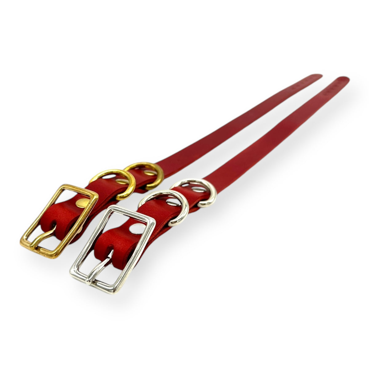 Classic Italian Leather Dog Collar