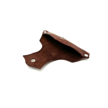 Bison Leather Glasses & Sunglasses Case